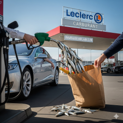 Opération « Marée Noire » : Leclerc offre 1 kg de sardines pour chaque plein de diesel