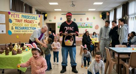 Drame à la MJC : il attend l’hologramme de Tupac, il finit dans une kermesse « Tout Pâques »